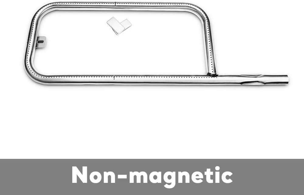 image41862 Grill Burner for Weber Q200 Q220 Q2000 Q2200 396000 396001 396002 566002 53060001 304 Stainless Steel 205 Inches Grill Burner Tube Pipe Kit Replacement for Weber 6995660041205 Fits Q 2002000 series