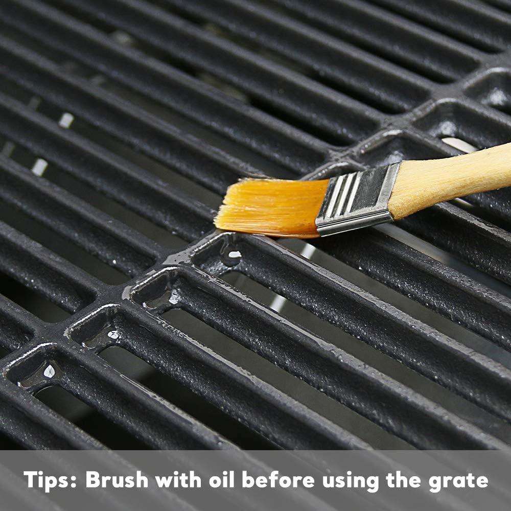 imageUniflasy 15 inch Grates for Weber Spirit 200 Side Control for Weber Spirit Grill Grates 15 x 11 14 Spirit ES 210 Spirit 500 Genesis Silver A for Weber Grill Grate 15 x 23 for Spirit Parts 752215 x 1114 Cast Iron