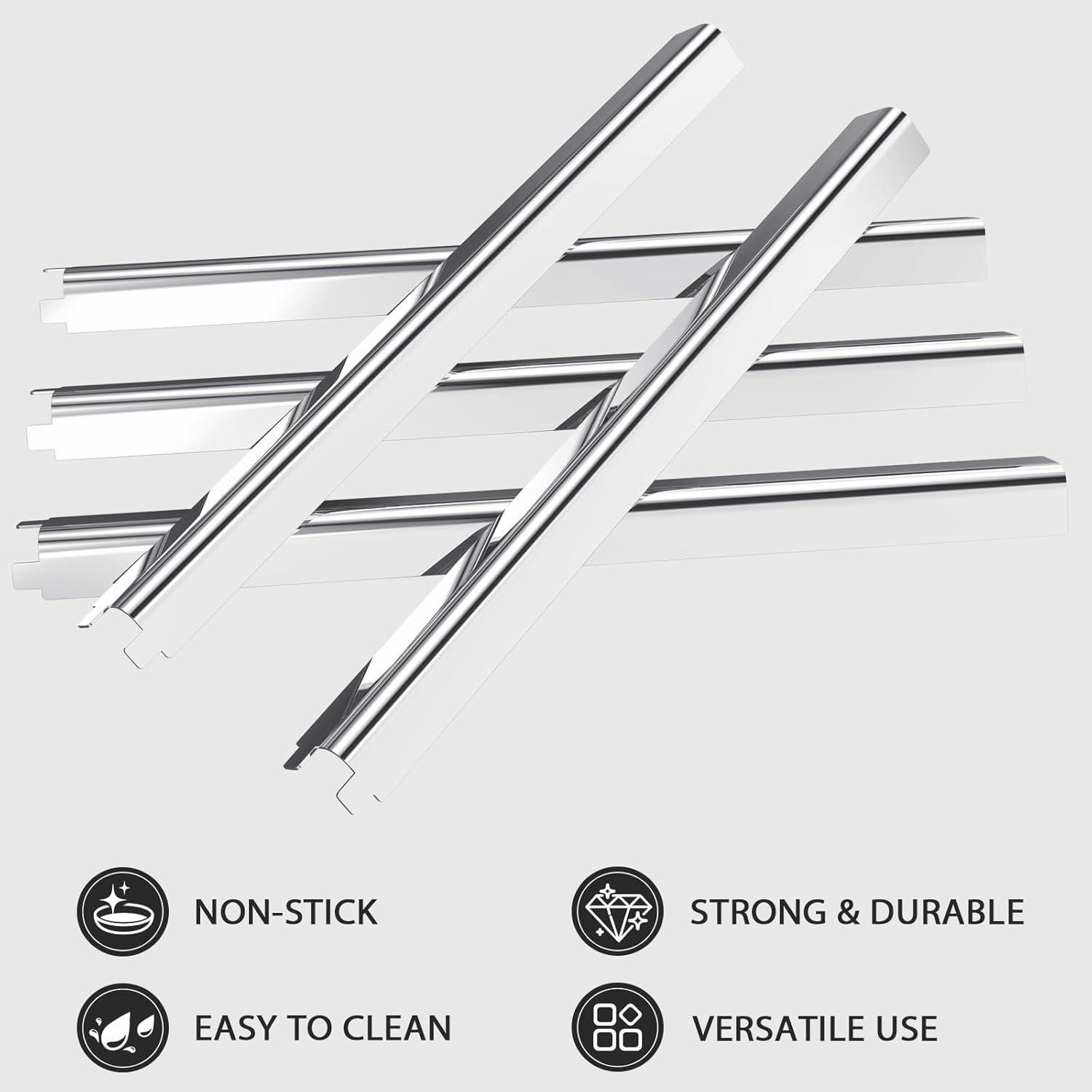 imageUniflasy Grill Parts for Charbroil Performance 2Burner 463630021 463655021 463655421 463655621for Charbroil 4Burner 463365021 463448021 Grill Burner Tube Heat Plates Shield Crossover Tube Igniter5burner kits