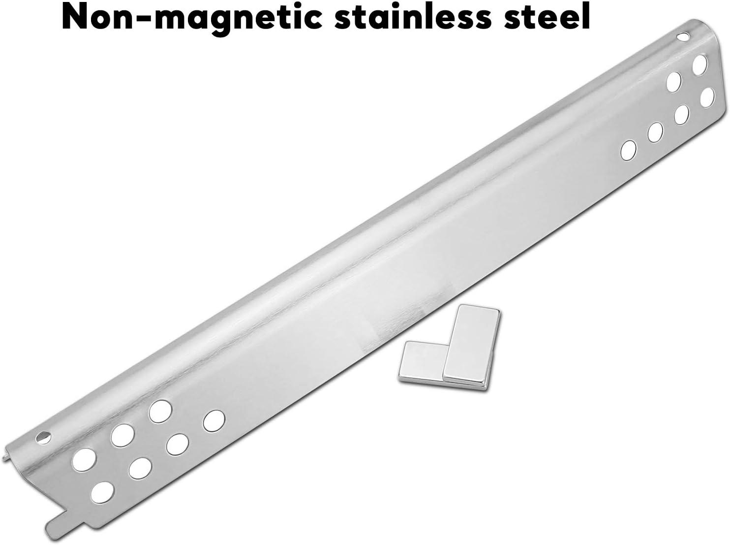 imageUniflasy Grill Replacement Parts for Charbroil Performance Tru Infrared 3 Burner 463371116 463371316 463370719 463336016 463280019 Grill Burner Heat Plate Shield Carryover Tube Grill Repair Parts463240015heat plate 15 18