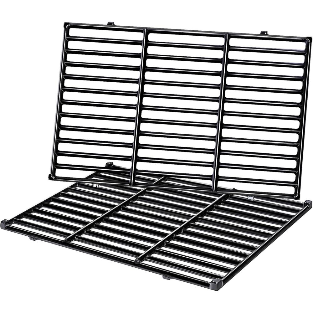 imageGrill Grates for Weber Spirit 300 amp Spirit II GS4 300 Series Stainless Steel Grates Replacement for Weber Spirit 310 E310 Grill Parts 7639 Spirit 700 Genesis SilverGoldPlatinum B amp C 10003500Porcelain Cast Iron