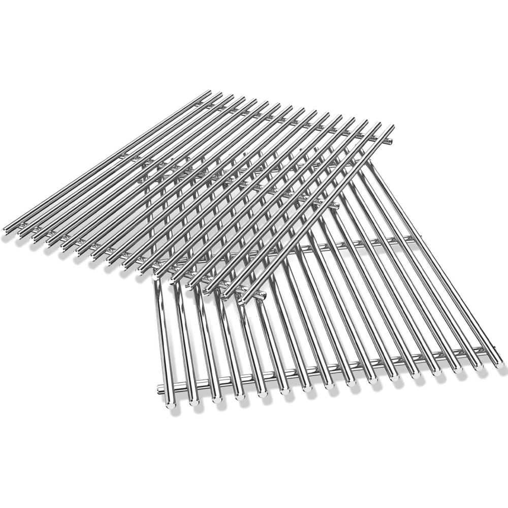 imageUniflasy 15 inch Grates for Weber Spirit 200 Side Control for Weber Spirit Grill Grates 15 x 11 14 Spirit ES 210 Spirit 500 Genesis Silver A for Weber Grill Grate 15 x 23 for Spirit Parts 7522173 x 118 Stainless Steel