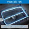 41862 Grill Burner for Weber Q200, Q220, Q2000 Q2200, 396000, 396001, 396002, 566002, 53060001, 304 Stainless Steel 20.5 Inches Grill Burner Tube Pipe Kit Replacement for Weber 69956/60041(23.75″ (Fits Q 300/3000 series))
