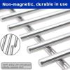 Uniflasy 304 Stainless Steel Cooking Grates and Grill Catch Pan Holder for Weber Spirit 300 Series Spirit E/S310 320 330 Gas Grills for Genesis Silver/Gold/Genesis Platinum B & C Replacement Part Kits