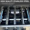 Uniflasy Grill Parts for Charbroil Performance 2-Burner 463630021 463655021 463655421 463655621,for Charbroil 4-Burner 463365021 463448021 Grill Burner Tube Heat Plates Shield Crossover Tube Igniter(5-burner kits)