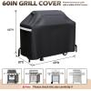 55 inch 3 to 4 Burners Gas Grill Cover for Dyna-Glo DGF350CSP-D DGC310CNP-D DGB390SNP-D 700-0745A 720-0954 BBQ Cover for Charbroil Performance CB1250011P6, for Weber, Nexgrill, Brinkmann, Kenmore(60 inch)