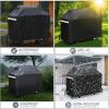 55 inch 3 to 4 Burners Gas Grill Cover for Dyna-Glo DGF350CSP-D DGC310CNP-D DGB390SNP-D 700-0745A 720-0954 BBQ Cover for Charbroil Performance CB1250011P6, for Weber, Nexgrill, Brinkmann, Kenmore(65 inch)