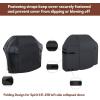 55 inch 3 to 4 Burners Gas Grill Cover for Dyna-Glo DGF350CSP-D DGC310CNP-D DGB390SNP-D 700-0745A 720-0954 BBQ Cover for Charbroil Performance CB1250011P6, for Weber, Nexgrill, Brinkmann, Kenmore(48″ (L) X 42″ (H) X 17.8″ (D))