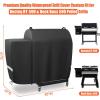 55 inch 3 to 4 Burners Gas Grill Cover for Dyna-Glo DGF350CSP-D DGC310CNP-D DGB390SNP-D 700-0745A 720-0954 BBQ Cover for Charbroil Performance CB1250011P6, for Weber, Nexgrill, Brinkmann, Kenmore(45″ W x 22″ D x 41″ H)