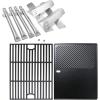 Uniflasy Replacement Parts Kit for Home Depot Nexgrill 720-0830H, 720-0830D, 720-0783E, Kenmore 720-0830A, 122.33492410, MembersMark 720-B0830F, BHG 720-0783H Burner Heat Plates Cooking Grate Griddle