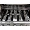 Uniflasy Grill Replacement Parts Kit for Brinkman 810-3660-S, 810-3661-F, Includes Grill Burner Tube Pipe, Heat Plate Shield/Heat Tent/Burner Cover/Flame Tamer, Crossover Channel Tube