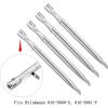 Uniflasy Grill Replacement Parts Kit for Brinkman 810-3660-S, 810-3661-F, Includes Grill Burner Tube Pipe, Heat Plate Shield/Heat Tent/Burner Cover/Flame Tamer, Crossover Channel Tube