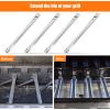 Uniflasy Grill Parts and Universal Grease Tray for Kenmore 146.34611410 146.23679310 146.46372610 146.34461410 146.16142210 146.10016510 146.23673310 146.16198211 146.46366610