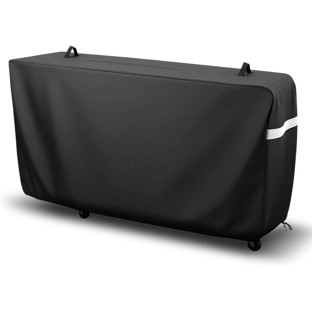 imageGrill Cover for CharGriller 3 Burner Dual Fuel 5050 5650 CG30282825 for Char Griller Smoker Charcoal Grill Cover 600D Waterproof BBQ Cover33 W x 24 D x 45 H