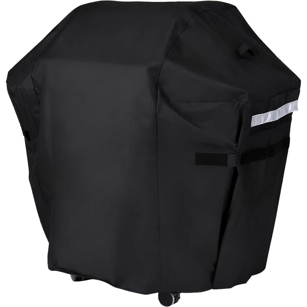 imageGrill Cover for CharGriller 3 Burner Dual Fuel 5050 5650 CG30282825 for Char Griller Smoker Charcoal Grill Cover 600D Waterproof BBQ Cover51 L X 178 D X 42 H