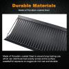Uniflasy 20 Inches Ash Pan/Drip Pan Cooking Grates Grill Warming Rack for Chargriller 5050, 5650 Charcoal Grills