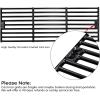 Uniflasy Grill Cooking Grates and Grill Warming Rack for Chargriller 5050, 5650,3001 Gas & Charcoal Grill