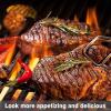 Uniflasy Grill Cooking Grates and Grill Warming Rack for Chargriller 5050, 5650,3001 Gas & Charcoal Grill