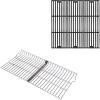 Uniflasy Grill Cooking Grates and Grill Warming Rack for Chargriller 5050, 5650,3001 Gas & Charcoal Grill