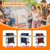 Uniflasy Grill Replacement Parts Kit for Expert Grill 6-Burner 720-0969, 720-0969G, 720-0969GB, 720-0969GA Propane Gas Grill Porcelain Steel Heat Plate Stainless Steel Burners, 6 Packs(6)