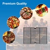 Uniflasy Grill Replacement Parts Kit for Dyna-Glo DGF350CSP DGF350CSP-D 2-Burner Open Cart Propane Gas Grill Heat Plate Shield and Cooking Grid Grates and 55 inch Grill Cover