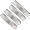 Uniflasy Heat Plates for Nexgrill 720-0830H, 720-0864, 720-0864M Gas Grill, Stainless Steel Grill Heat Shield Tent, Burner Cover, Flame Tamer and Universal 4 Outlets Tact Push Button Grill Ignitor