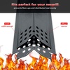 Uniflasy Porcelain Replacement Parts and 65 Inch 3 to 6 Burner Gas Grill Cover for Home Depot Nexgrill 720-0882A 720-0896B