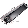 Uniflasy Porcelain Steel Grill Heat Plates Shield Tent, Burner Cover, 7139 Grill Cover for Weber Spirit II 300, Spirit 300 and Spirit 200 Series