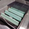 Uniflasy Mint Green 7636 Flavorizer Bars and 69787 Grill Burner for Weber Spirit and Spirit II 300 Series with Front Control, Spirit E310 E320 E330 S310 S320 S330 for Weber 7636 69787