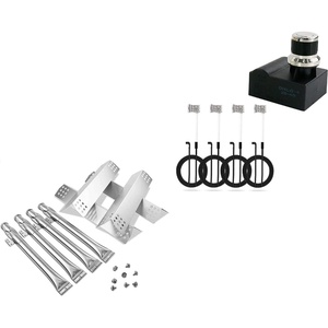 Uniflasy Replacement Parts Kit for Home Depot Nexgrill 720-0830H, 720-0830D, 720-0783E, Ken more 720-0830A, 122.33492410 and Universal 4 Outlets Tact Push Button Grill Ignitor Kit
