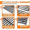 Uniflasy 7638 Grill Grates and Works Rail Caddy Compatible with Weber