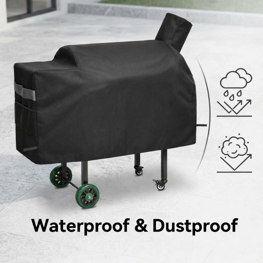 image:imageGriddle Cover for Weber Slate 30 Inch RustResistant Griddle Replacement for 3400119 Fits Weber 1500013 1500014 1500420 Heavy Duty 600D Waterproof Flat Top Grill Cover 71 x 24 x 40535x197x25 inches