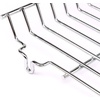 Uniflasy Grill Warming Rack and Grease Cup/Drip Catcher Pan, fit for Chargriller 5050, 5650, 5072 Gas & Charcoal Grill, with 15-Pack Disposable Foil Pans