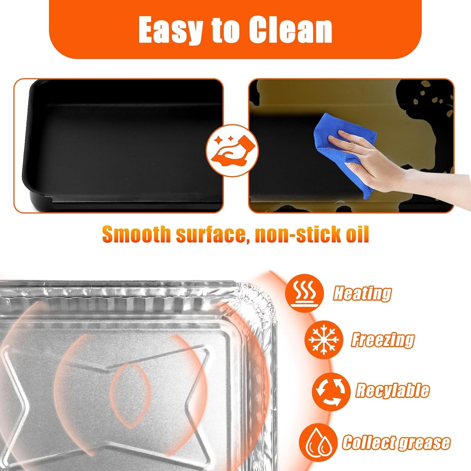 image:imageUniflasy 7524 Cooking Grates for Weber Genesis E and S 300 Series Genesis E310 E320 E330 S310 S320 S330 Gas Grill and 93305 Grill Catch Pan HolderDrip Pan for Weber Genesis II amp Spirit 23 Burners