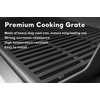 Uniflasy 7524 Cooking Grates for Weber Genesis E and S 300 Series, Genesis E310 E320 E330 S310 S320 S330 Gas Grill, and 93305 Grill Catch Pan Holder/Drip Pan for Weber Genesis II & Spirit 2/3 Burners