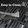 Uniflasy 7524 Cooking Grates for Weber Genesis E and S 300 Series, Genesis E310 E320 E330 S310 S320 S330 Gas Grill, and 93305 Grill Catch Pan Holder/Drip Pan for Weber Genesis II & Spirit 2/3 Burners