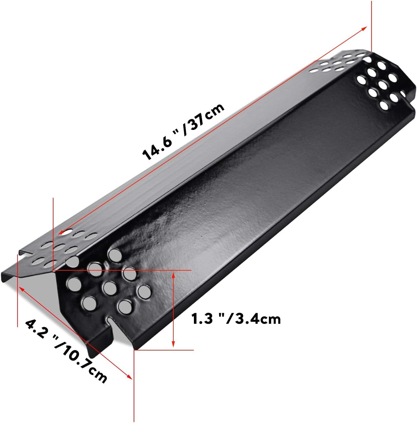 image:imageUniflasy Cast Iron Cooking Grate Heat Plates for Nexgrill 7200925P 7200925 7200925S Gas Grill