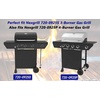 Uniflasy Cast Iron Cooking Grate Heat Plates for Nexgrill 720-0925P 720-0925 720-0925S Gas Grill