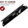 Uniflasy Grill Parts Kit for Kenmore 146.23679310, 146.23681310, 146.16133110, 146.23678310 Grill, Burner Pipe Tubes, Grill Heat Plate, Adjustable Carryover Tube and Cast Iron Cooking Grates