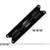 Uniflasy Grill Parts Kit for Kenmore 146.23679310, 146.23681310, 146.16133110, 146.23678310 Grill, Burner Pipe Tubes, Grill Heat Plate, Adjustable Carryover Tube and Cast Iron Cooking Grates
