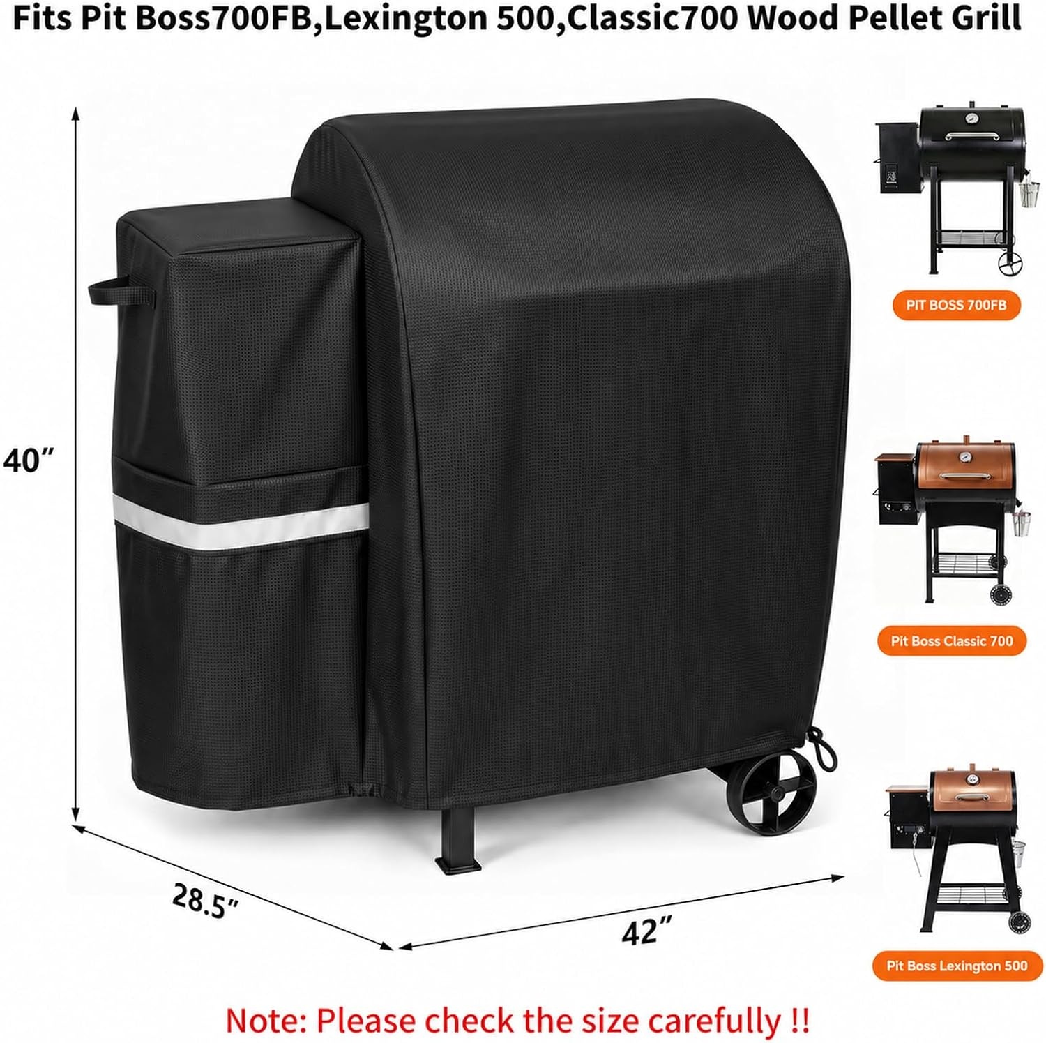 image:imageUniflasy Grill Covers for Pit Boss 700FB Lexington 500540 Classic 700