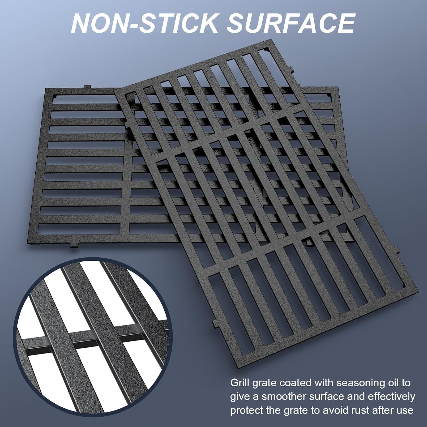 image:imageGriddle and Grates combo for Weber Spirit 300 and Spirit II 300 Spirit ES310 ES315 320 330 Spirit 700 Replace for Weber 7638 7598