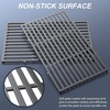 Uniflasy 19.5 inch Cooking Grates Grill Parts and 65054 Stainless Steel Warming Rack for Weber Genesis E-310 Parts E/S 320 E/S330, Cast Iron Grill Grates