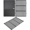 Griddle and Grates combo for Weber Spirit 300 and Spirit II 300, Spirit E/S310 E/S315 320 330, Spirit 700 Replace for Weber 7638 7598
