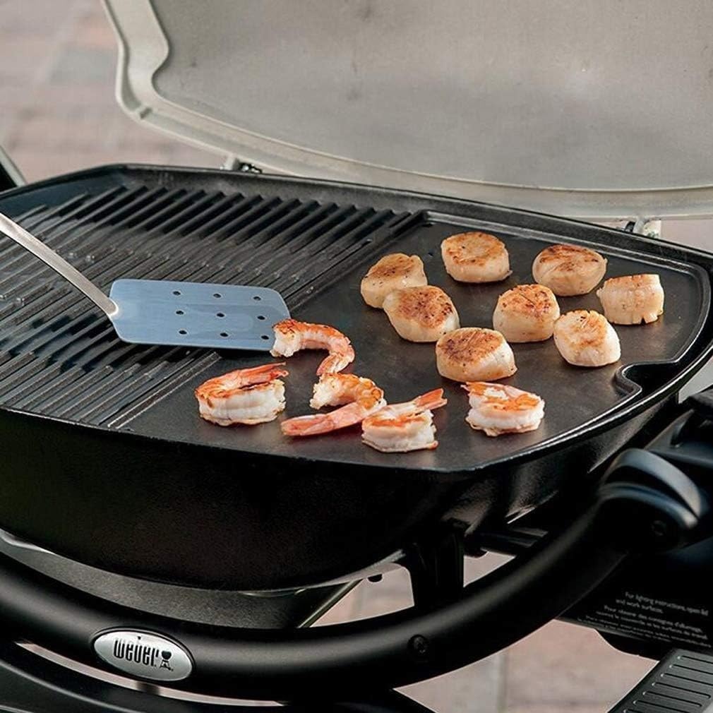 image:imagePreseasoned Cast Iron Griddle for Gas Grill Flat Top Griddle 25 x 16 Inch126 x 86 x 05