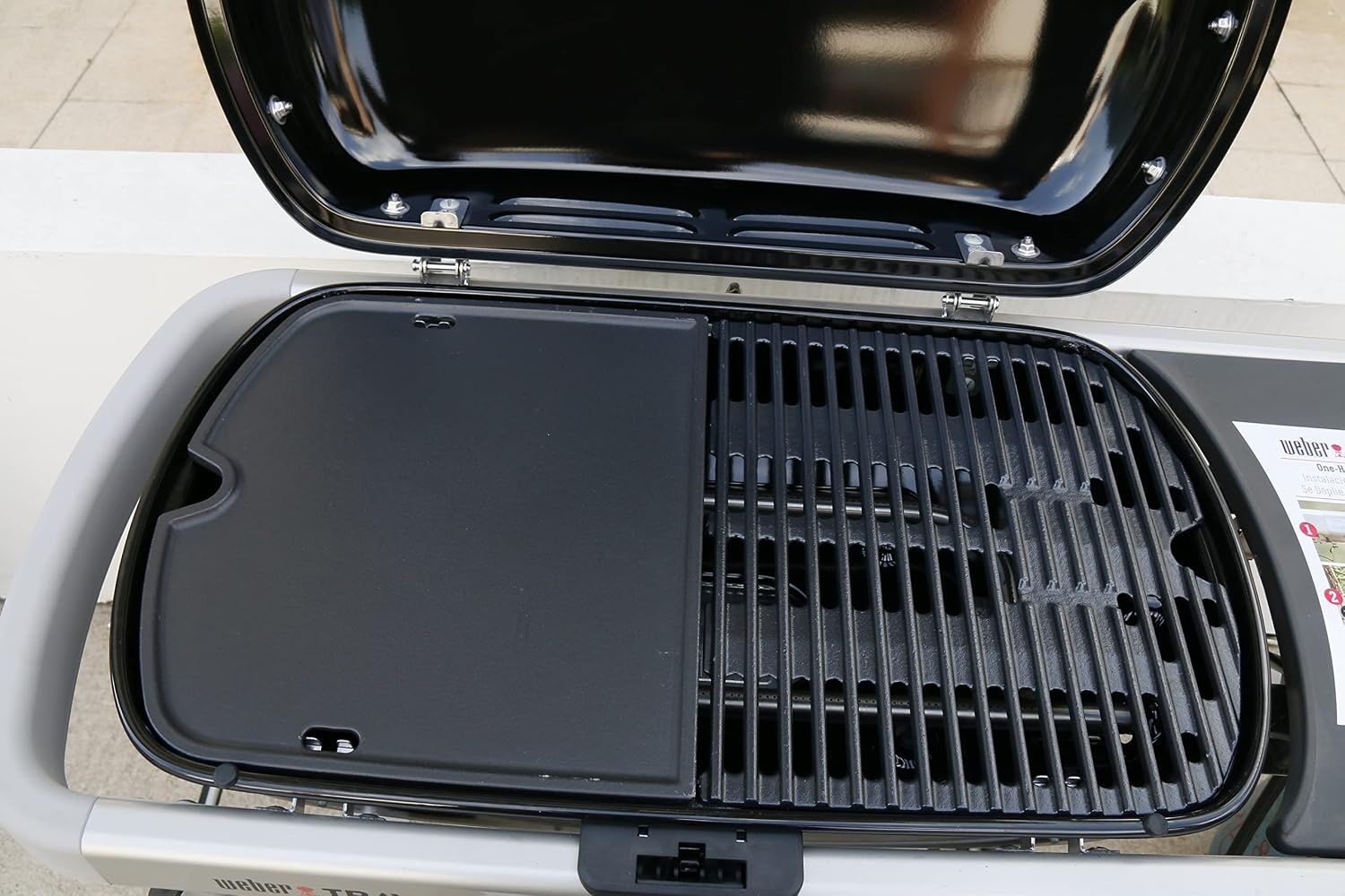 image:imagePreseasoned Cast Iron Griddle for Gas Grill Flat Top Griddle 25 x 16 Inch135 x 06 x 124