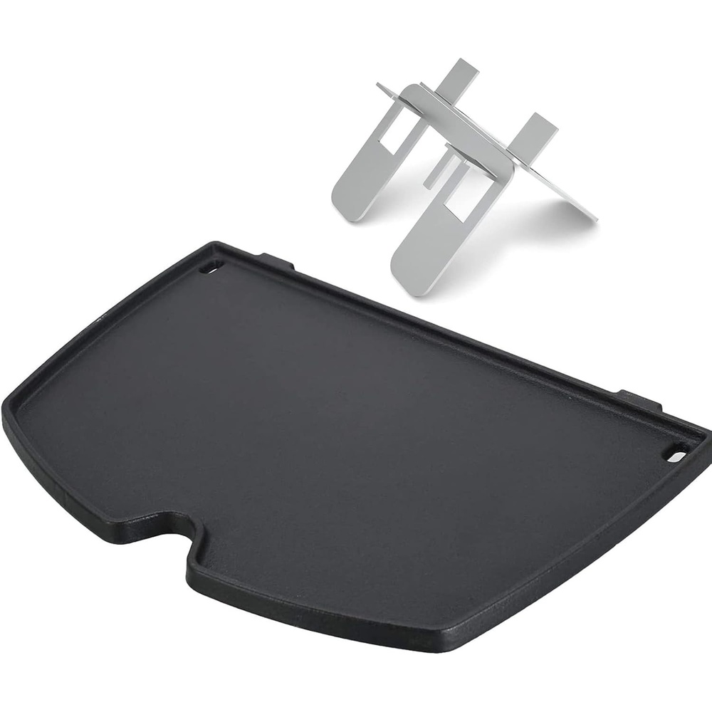 image:imagePreseasoned Cast Iron Griddle for Gas Grill Flat Top Griddle 25 x 16 Inch126 x 86 x 05