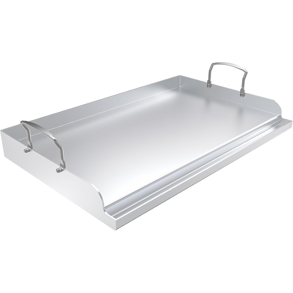 image:imagePreseasoned Cast Iron Griddle for Gas Grill Flat Top Griddle 25 x 16 Inch25 x 16 x 29