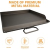Pre-seasoned Cast Iron Griddle for Gas Grill Flat Top Griddle 25 x 16 Inch(16″ x 14″ x 2.5″)