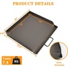 Pre-seasoned Cast Iron Griddle for Gas Grill Flat Top Griddle 25 x 16 Inch(16″ x 14″ x 2.5″)